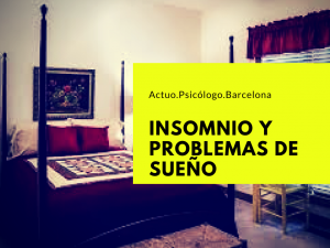 insomnio-problemas-de-sueño-psicólogo-barcelona